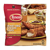 Tyson  fully cooked honey bbq chicken strips Full-Size Picture